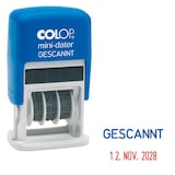 Artikelbild 1 für COLOP Datumstempel mit Text 