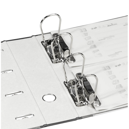 Artikelbild 7 für LEITZ 1092 Doppelordner schwarz Karton 7,5 cm, 1 St., Artikelnummer 649830