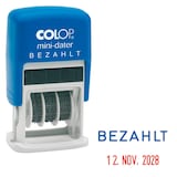 Artikelbild 1 für COLOP Datumstempel mit Text 