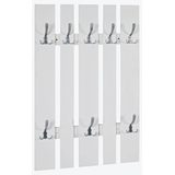 Artikelbild 1 für HAKU Möbel Wandgarderobe 14394 weiß Metall 8 Haken 65,0 x 100,0 cm, Artikelnummer 551073