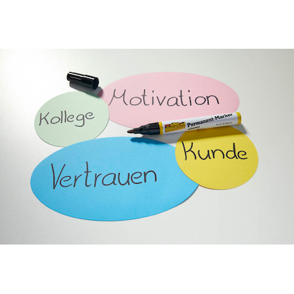 Artikelbild 2 für office discount Permanentmarker schwarz 1,5 - 3,0 mm, 1 St., Artikelnummer 835563