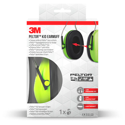 Artikelbild 6 für 3M Kinder-Kapselgehörschutz Peltor™ Kid, Artikelnummer 490274