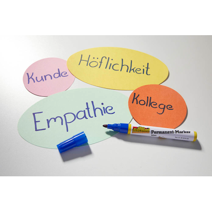 Artikelbild 2 für office discount Permanentmarker blau 1,5 - 3,0 mm, 1 St., Artikelnummer 835573