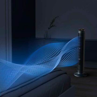 Artikelbild 9 für Rowenta Silent Flow Effitech VU7050 Turmventilator, Artikelnummer 740429