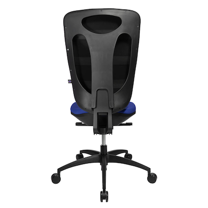 Artikelbild 2 für Topstar Bürostuhl Soft Pro 100, NN400 T38 Stoff blau, Gestell schwarz, Artikelnummer 263448
