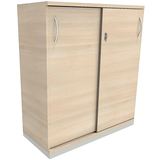 Artikelbild 1 für fm Schiebetürenschrank Sidney, 4260267327753 akazie 2 Fachböden 100,0 x 44,2 x 113,3 cm, Artikelnummer 161584