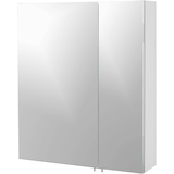 Artikelbild 1 für MÖBELPARTNER Spiegelschrank Basic 134105 weiß glanz 60,0 x 16,0 x 70,7 cm, Artikelnummer 672784