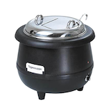 Artikelbild 1 für Bartscher Warmhaltetopf Suppentopf Gourmet schwarz 10,0 l 450 W, Artikelnummer 424687