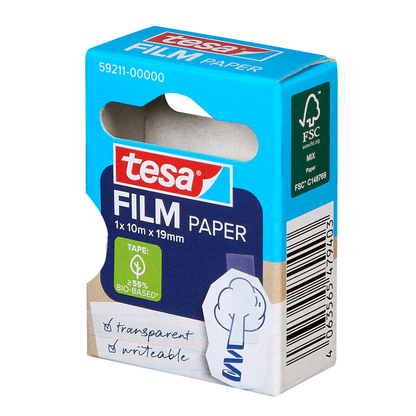 Artikelbild 3 für tesa PAPER Klebefilm transparent 19,0 mm x 10,0 m 1 St., Artikelnummer 517879