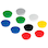 2 x blau, grün, rot,1 x schwarz, grau, gelb, weiß
