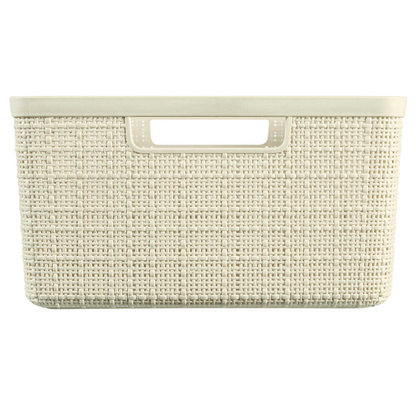 Artikelbild 3 für curver JUTE RECYCLING Aufbewahrungskörbe-Set weiß, 3 St., Artikelnummer 744708