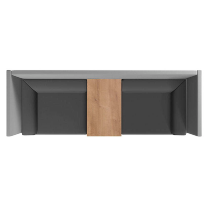 Artikelbild 4 für rocada 2-Sitzer Besprechungsecke Soft Seating schwarz, grau grau Stoff 200,0 x 68,0 x 137,0 cm, 1 St., Artikelnummer 686035