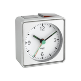 Artikelbild 1 für TFA® Wecker weiß silber Kunststoff 7,0 x 7,0 cm, Artikelnummer 914592