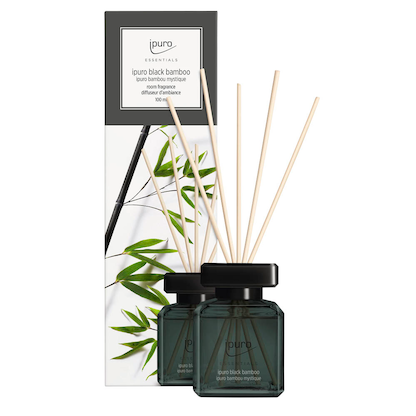 Artikelbild für ipuro Raumduft ESSENTIALS black bamboo herb 100 ml, 1 St., Artikelnummer 308397