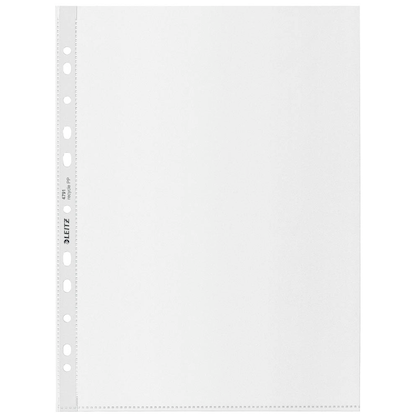 Artikelbild 5 für LEITZ Prospekthüllen recycle 4791 DIN A4 transparent genarbt 0,10 mm, 100 St., Artikelnummer 696930