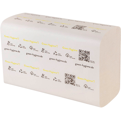 Artikelbild für Green Hygiene® Papierhandtücher INGEBORG Interfold-Falzung 2-lagig 3.000 Tücher, Artikelnummer 508384