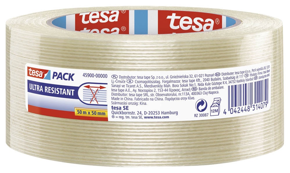 Tesapack tesa Packband tesapack® 45900 Ultra Resistant transparent 50,0 mm x 50 ...