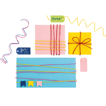 Artikelbild 5 für folia Kordel Papier farbig rauh pink, rot, gelb, grün, blau; 3,0 mm x 5x 5,0 m, Artikelnummer 479301