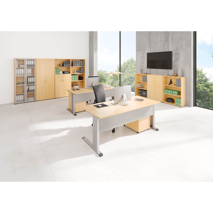 Artikelbild 5 für HAMMERBACHER Inader Vitrine ahorn 4 Fachböden, Artikelnummer 844771