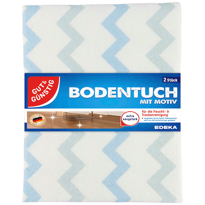 Artikelbild für GUT&GÜNSTIG Bodentücher Viskose, 2 St., Artikelnummer 990825