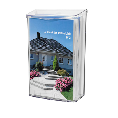 Artikelbild 5 für SIGEL Wandprospekthalter transparent DIN A4 24,7 x 8,8 x 33,9 cm, 1 St., Artikelnummer 553420