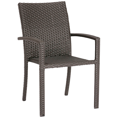 Artikelbild für BEST Gartenstuhl mit Armlehnen Samoa coffee, 1 St., Artikelnummer 138691