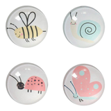 Artikelbild 1 für Zeller Insekten Magnete Motiv, Kunststoff Ø 2,5 x 0,8 cm, 4 St., Artikelnummer 540033