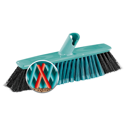 Artikelbild 5 für LEIFHEIT Besenkopf Xtra Clean türkis/schwarz Kunststoff 33,0 cm breit, Artikelnummer 168745