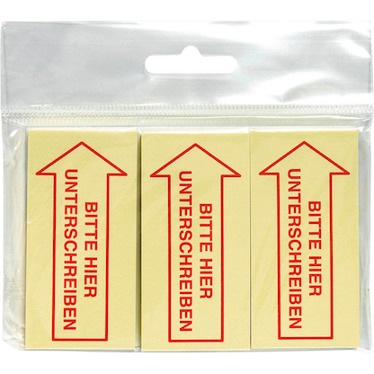 Artikelbild für inFO Haftmarker gelb 