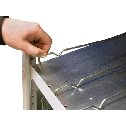 Artikelbild 2 für SCHULTE Schrägbodenregal 13610-130 silber 130,0 x 50,0 x 200,0 cm, Artikelnummer 855876