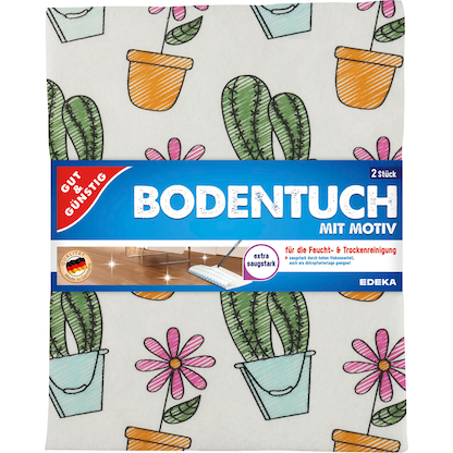 Artikelbild 2 für GUT&GÜNSTIG Bodentücher Viskose, 2 St., Artikelnummer 990825