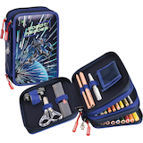 Artikelbild 1 für BRUNNEN Federmäppchen befüllt ROBOT HEROES Motiv 33-teilig, 13,5 x 19,0 cm, Artikelnummer 689889