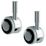 Artikelbild 1 für viasit Rollen für Schränke und Regale für harte Böden, 2 St., Artikelnummer 276281