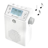 Artikelbild 1 für soundmaster DAB60WE DAB+ Empfänger weiß, silber, Artikelnummer 493707