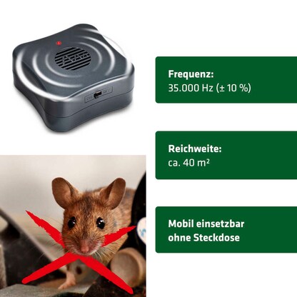Artikelbild 6 für GARDIGO Mobil Ratten- & Mäuseabwehrmittel, Artikelnummer 796759