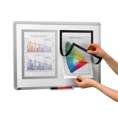 Artikelbild 4 für DURABLE Magnetrahmen DURAFRAME® MAGNETIC A4 silber A4, 5 St., Artikelnummer 613398