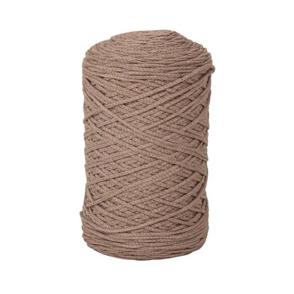 Artikelbild für Rayher Garn Recycling Braidy taupe matt taupe 2,0 mm x ca. 250,0 m, Artikelnummer 284863