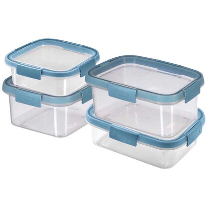 Artikelbild für curver Frischhaltedosen-Set SMART FRESH ECO blau 0,9 /1,0 / 1,1 / 1,2 l, 1 Set, Artikelnummer 744759