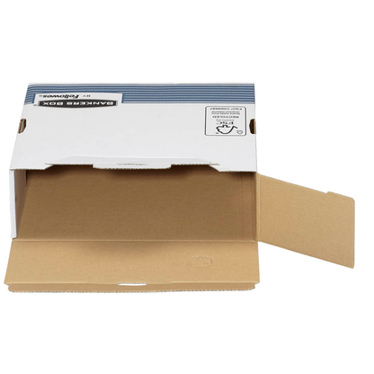 Artikelbild 9 für Bankers Box Archivboxen Bankers Box weiß/blau 10,8 x 26,5 x 32,7 cm, 10 St., Artikelnummer 693259