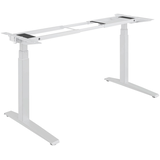 Artikelbild 1 für Fellowes Levado elektrisch höhenverstellbares Schreibtischgestell weiß ohne Tischplatte, C-Fuß-Gestell weiß 120,0 - 180,0 x 80,0 cm, Artikelnummer 634648