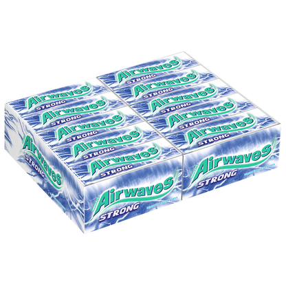 Artikelbild für Airwaves STRONG Kaugummis 30x 10 Dragees, Artikelnummer 619237