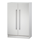 Artikelbild 1 für HAMMERBACHER Aktenschrank 7550 RE, V7550/5/5/RE lichtgrau 2 Fachböden 80,0 x 42,0 x 127,0 cm, Artikelnummer 860054