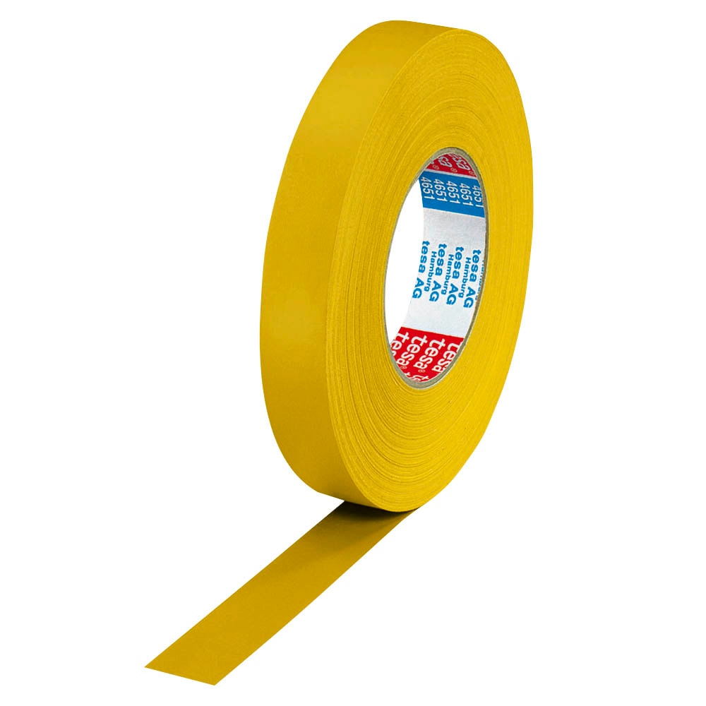 tesa-extra-power-perfect-gewebeband-gelb-25-0-mm-x-50-0-m-1-rolle