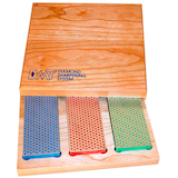 Artikelbild 1 für DMT® Diamond Whetstone Schleifsteine-Set grob, fein, extrafein 325, 600, 1.200 Körnung, Artikelnummer 815136