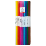 Artikelbild 1 für Werola Krepppapier schwer entflammbar farbsortiert 38 g/qm 10 Rollen, Artikelnummer 457404