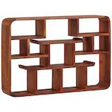 Artikelbild 1 für WOHNLING Wandregal sheesham 80,0 x 12,0 x 55,0 cm, 1 St., Artikelnummer 909331