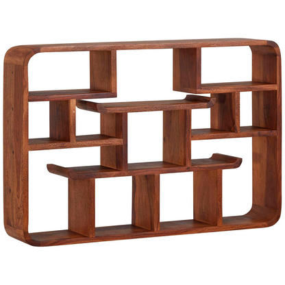Artikelbild für WOHNLING Wandregal sheesham 80,0 x 12,0 x 55,0 cm, 1 St., Artikelnummer 909331