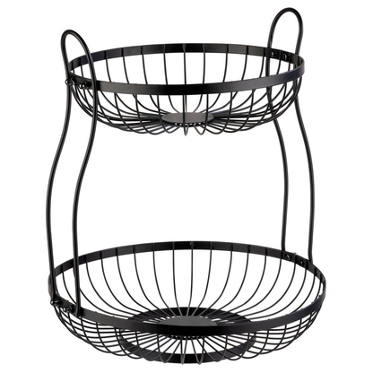 Artikelbild für WESTMARK Obstschale Doppio schwarz, 1 St., Artikelnummer 548877