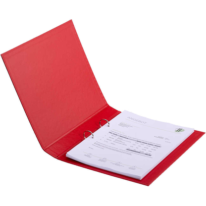 Artikelbild 7 für Exacompta Ringbuch 2-Ringe rot 4,0 cm DIN A4, 1 St., Artikelnummer 680589