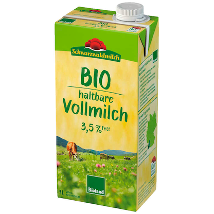 Artikelbild für Schwarzwaldmilch H-Weide 3,5% Bio-Milch 12x 1,0 l, Artikelnummer 691883